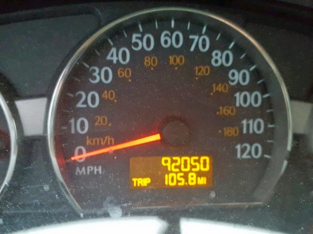 1G8AF52F85Z156169 - 2005 SATURN ION LEVEL RED photo 8