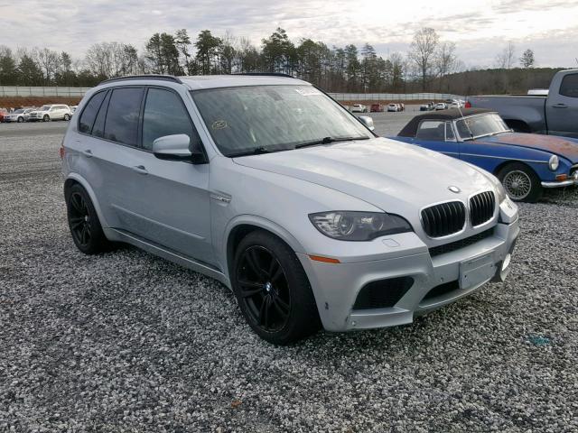 5YMGY0C5XALK25046 - 2010 BMW X5 M SILVER photo 1