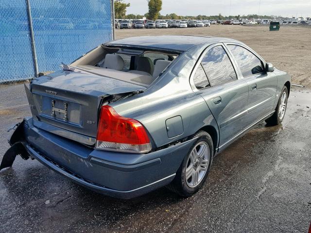 YV1RS592152473849 - 2005 VOLVO S60 2.5T BLUE photo 4