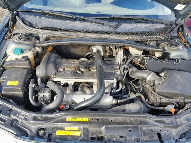 YV1RS592152473849 - 2005 VOLVO S60 2.5T BLUE photo 7