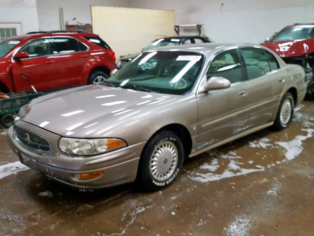 1G4HP54KX1U169861 - 2001 BUICK LESABRE CU TAN photo 2