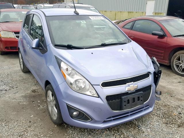 KL8CB6S93EC469085 - 2014 CHEVROLET SPARK LS PURPLE photo 1