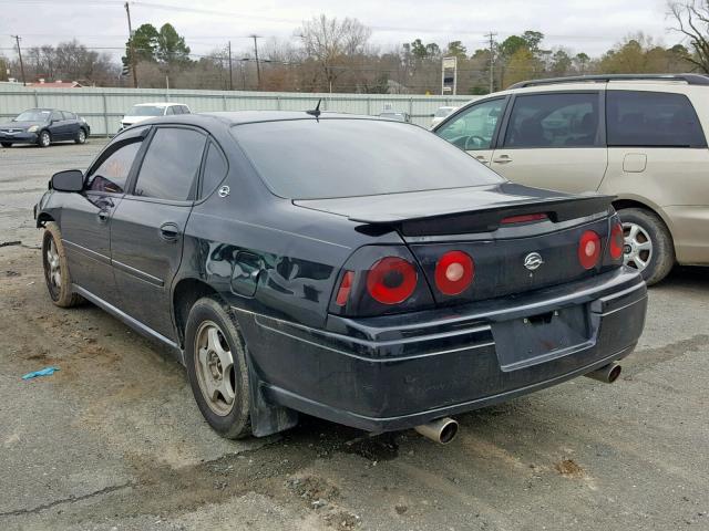 2G1WP551159273507 - 2005 CHEVROLET IMPALA SS BLACK photo 3