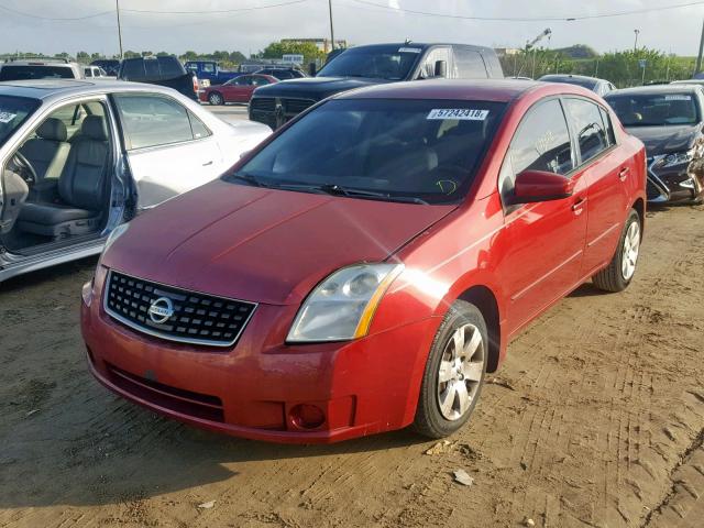 3N1AB61E09L616134 - 2009 NISSAN SENTRA 2.0 RED photo 2