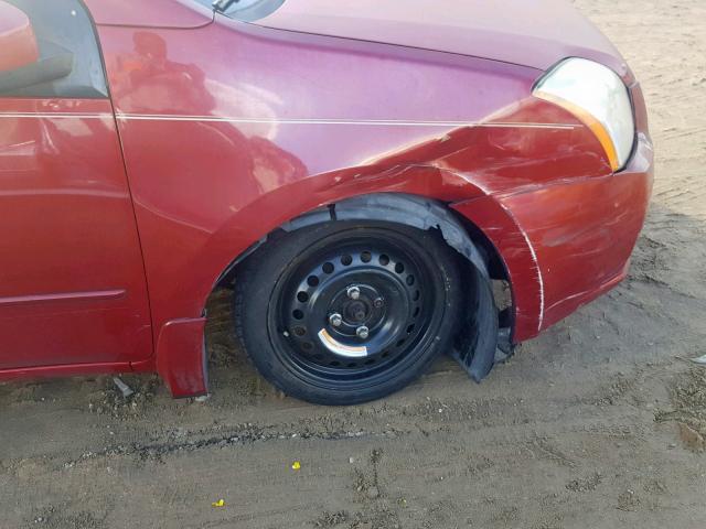 3N1AB61E09L616134 - 2009 NISSAN SENTRA 2.0 RED photo 9