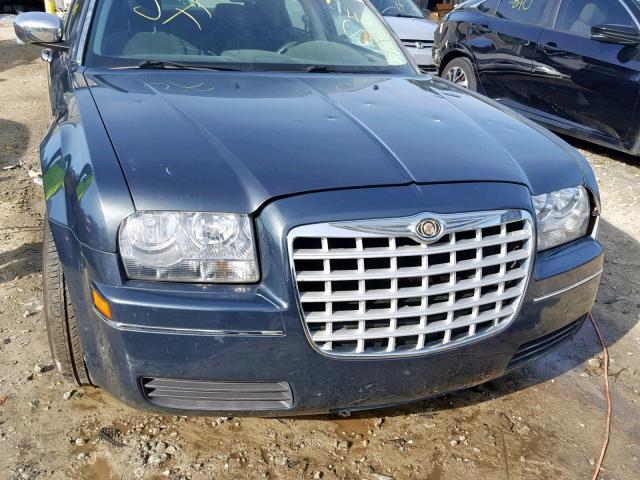 2C3LA43R48H209488 - 2008 CHRYSLER 300 LX BLUE photo 10