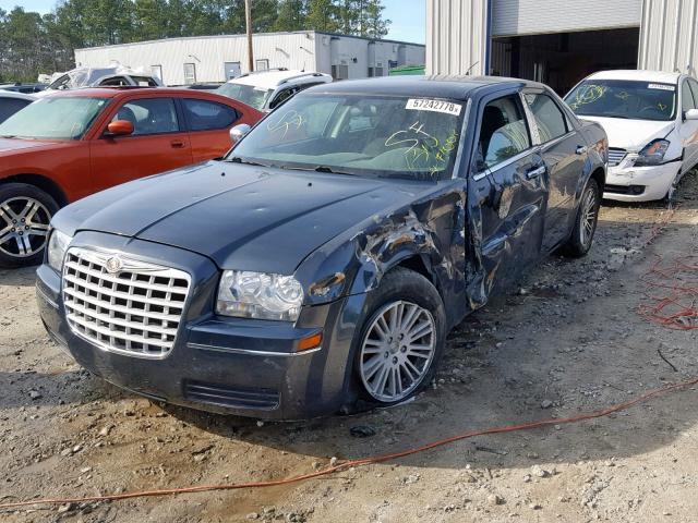 2C3LA43R48H209488 - 2008 CHRYSLER 300 LX BLUE photo 2