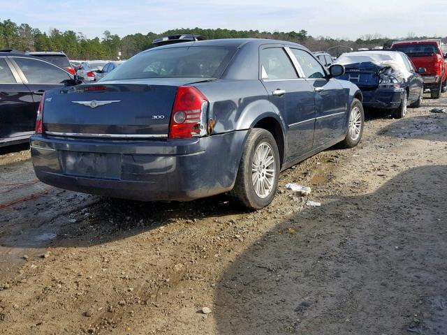 2C3LA43R48H209488 - 2008 CHRYSLER 300 LX BLUE photo 4