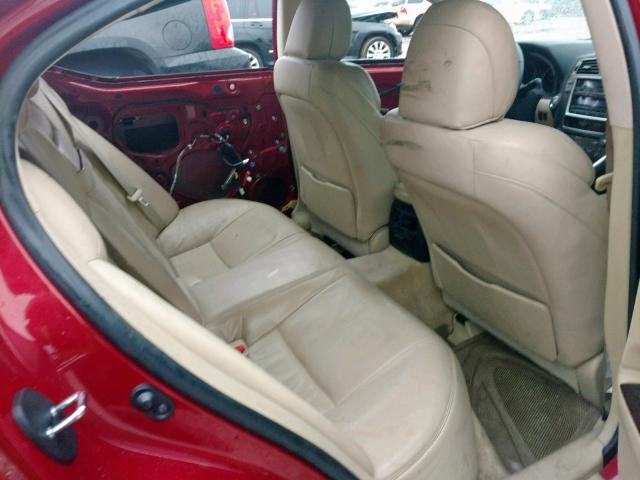 JTHBK262975048972 - 2007 LEXUS IS 250 RED photo 6