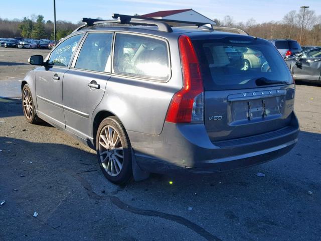 YV1MW390192470330 - 2009 VOLVO V50 2.4I GRAY photo 3