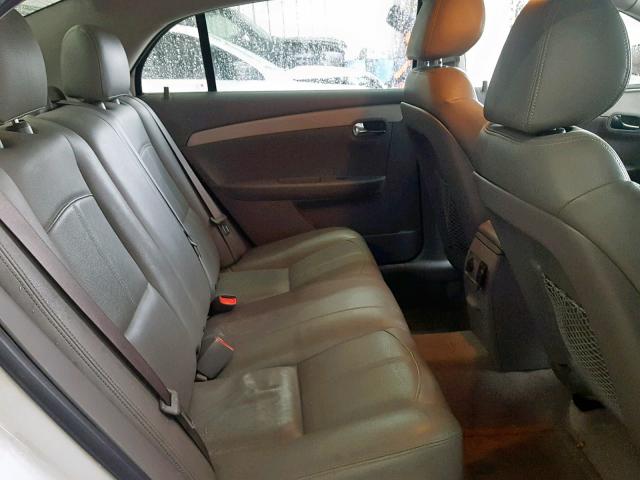 1G1ZC5E05CF337309 - 2012 CHEVROLET MALIBU 1LT WHITE photo 6