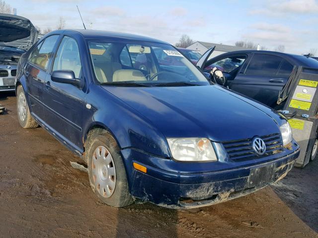 3VWRK69M23M015365 - 2003 VOLKSWAGEN JETTA GL BLUE photo 1