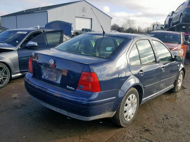 3VWRK69M23M015365 - 2003 VOLKSWAGEN JETTA GL BLUE photo 4