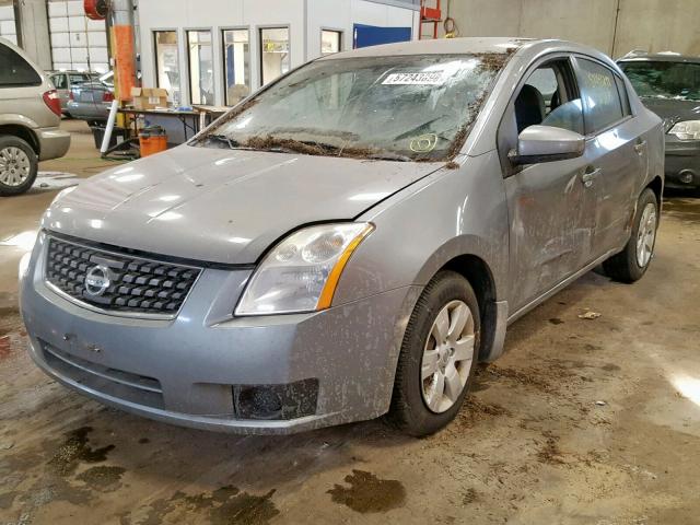 3N1AB61E57L682188 - 2007 NISSAN SENTRA 2.0 GRAY photo 2