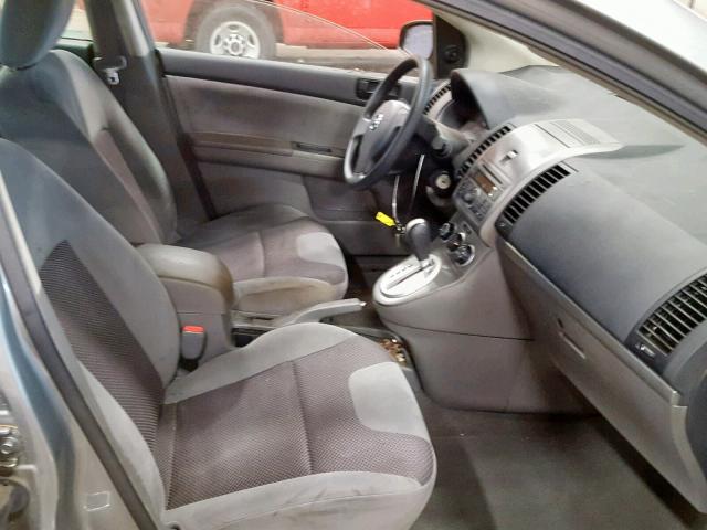 3N1AB61E57L682188 - 2007 NISSAN SENTRA 2.0 GRAY photo 5