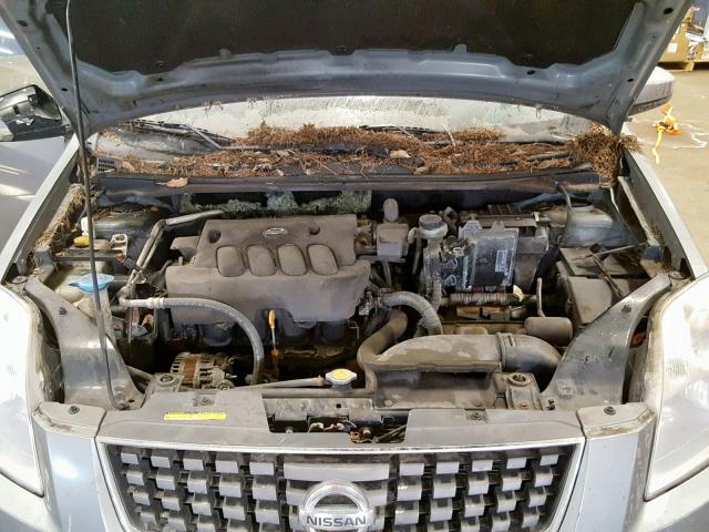 3N1AB61E57L682188 - 2007 NISSAN SENTRA 2.0 GRAY photo 7