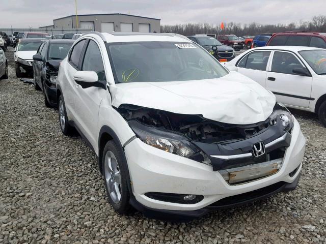 3CZRU6H74GM702176 - 2016 HONDA HR-V EXL WHITE photo 1