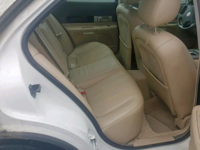 1LNHM86S25Y637264 - 2005 LINCOLN LS WHITE photo 6