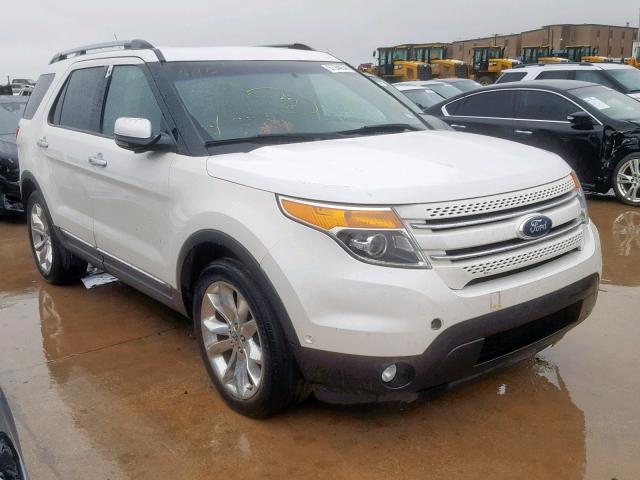 1FMHK8F87BGA62283 - 2011 FORD EXPLORER L WHITE photo 1