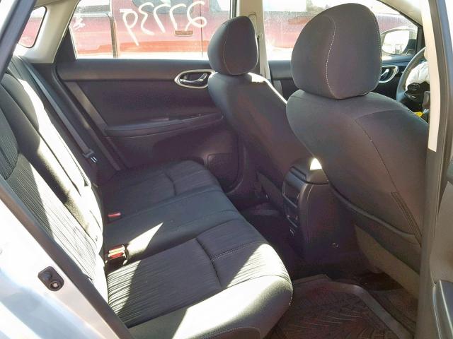 3N1AB7AP1HY338109 - 2017 NISSAN SENTRA S SILVER photo 6