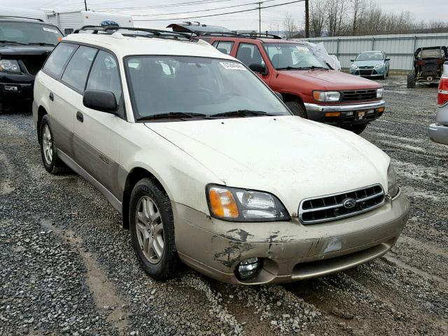 4S3BH675827640411 - 2002 SUBARU LEGACY OUT WHITE photo 1