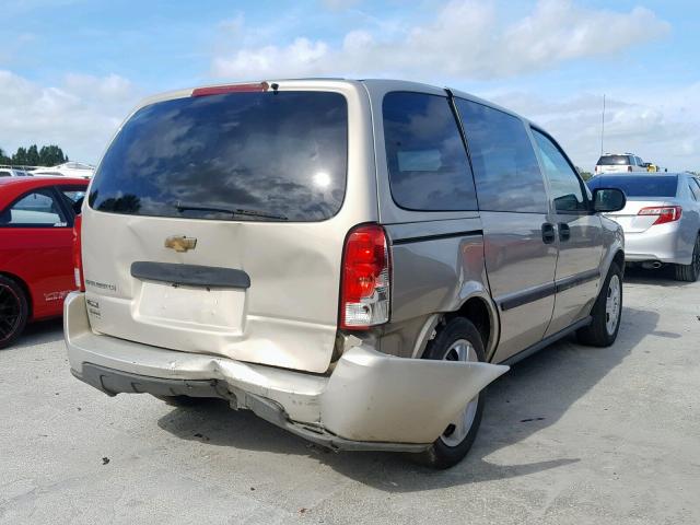 1GNDU23WX7D195634 - 2007 CHEVROLET UPLANDER L 棕色 照片 4