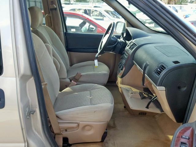 1GNDU23WX7D195634 - 2007 CHEVROLET UPLANDER L 棕色 照片 5