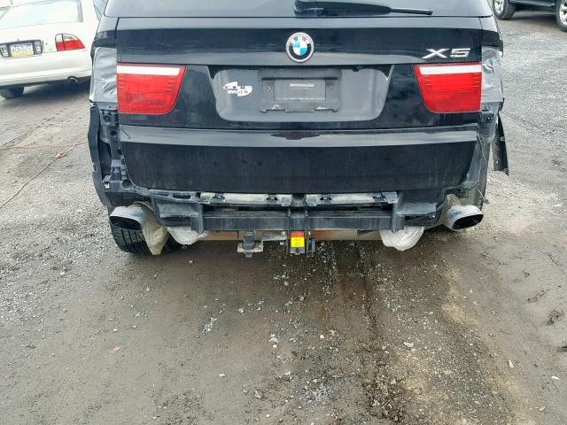 5UXFE835X9L170068 - 2009 BMW X5 XDRIVE4 BLACK photo 9