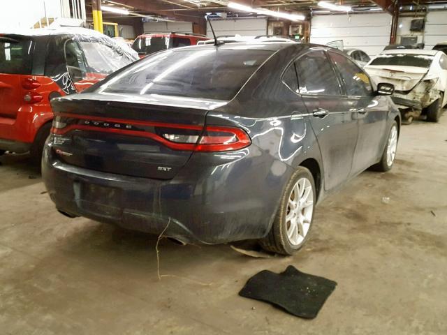 1C3CDFBA4DD336103 - 2013 DODGE DART SXT GRAY photo 4