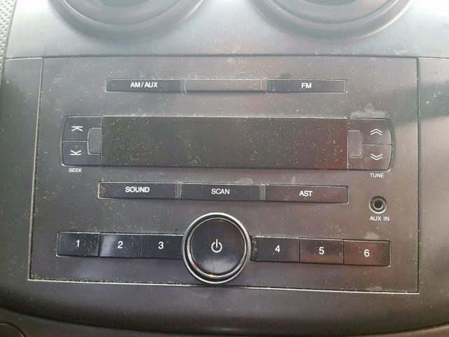 KL1TD56607B054558 - 2007 CHEVROLET AVEO BASE ლურჯი ფოტო 9