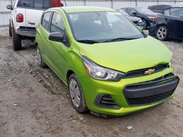 KL8CB6SA7GC622385 - 2016 CHEVROLET SPARK LS GREEN photo 1