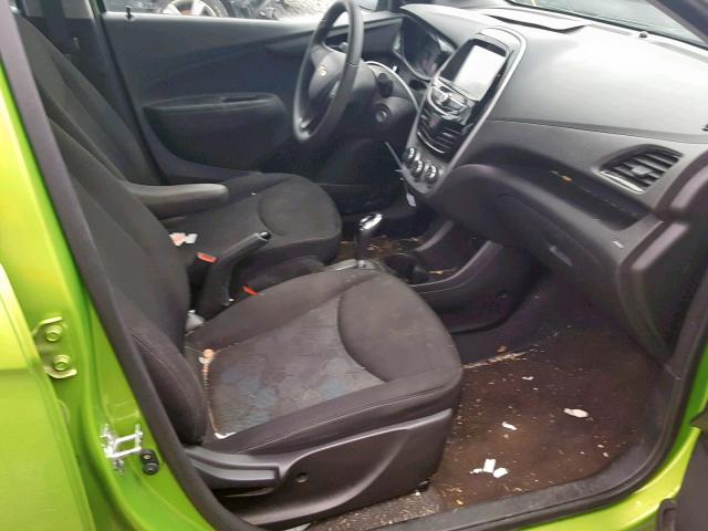 KL8CB6SA7GC622385 - 2016 CHEVROLET SPARK LS GREEN photo 5