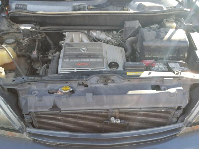 JT6HF10U8Y0155375 - 2000 LEXUS RX 300 GREEN photo 7