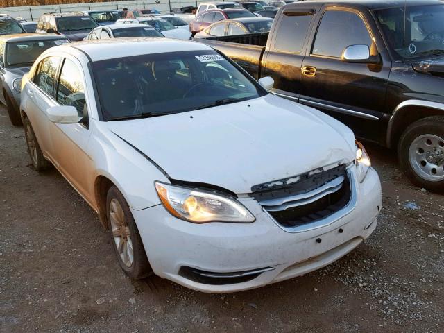 1C3CCBBGXDN531939 - 2013 CHRYSLER 200 TOURIN WHITE photo 1