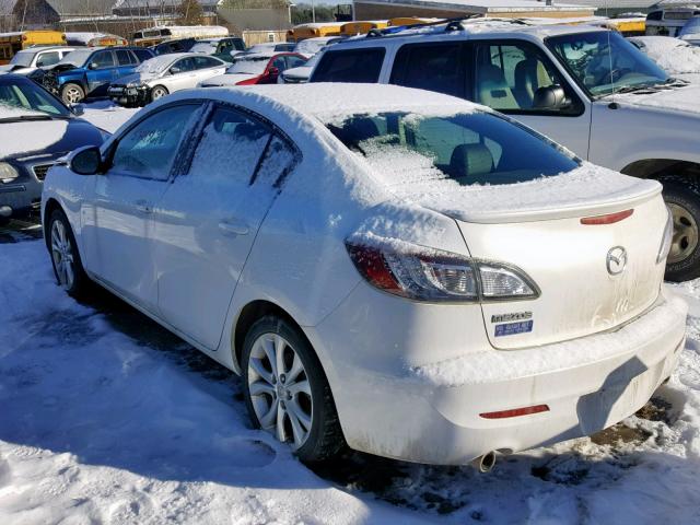 JM1BL1S6XA1137420 - 2010 MAZDA 3 S WHITE photo 3