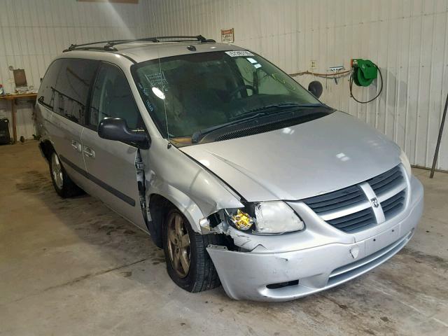 1D4GP45R35B346518 - 2005 DODGE CARAVAN SX SILVER photo 1