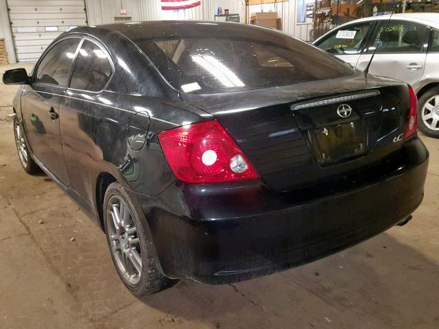 JTKDE167450030700 - 2005 TOYOTA SCION TC შავი ფოტო 3