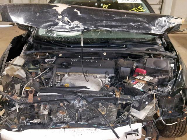 JTKDE167450030700 - 2005 TOYOTA SCION TC შავი ფოტო 7