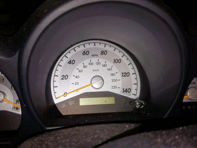 JTKDE167450030700 - 2005 TOYOTA SCION TC შავი ფოტო 8