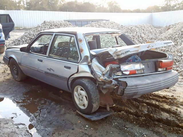 1G1JC5448R7121085 - 1994 CHEVROLET CAVALIER V BLUE photo 3