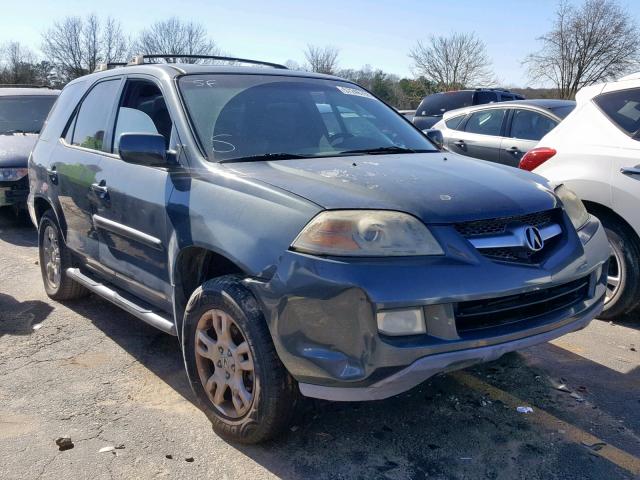 2HNYD18834H517151 - 2004 ACURA MDX TOURIN GRAY photo 1