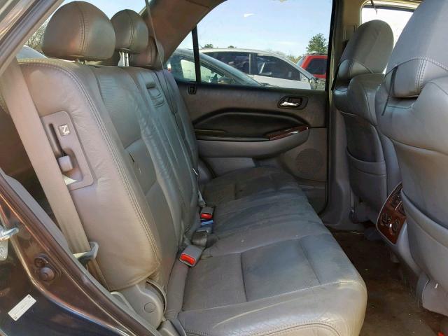 2HNYD18834H517151 - 2004 ACURA MDX TOURIN GRAY photo 6