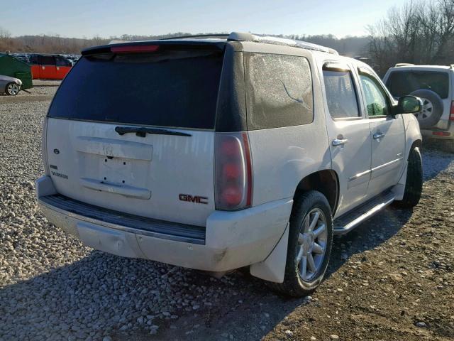 1GKUKEEF9AR253308 - 2010 GMC YUKON DENA WHITE photo 4