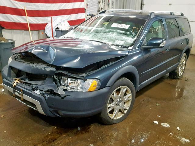 YV4SZ592671268682 - 2007 VOLVO XC70 BLUE photo 2