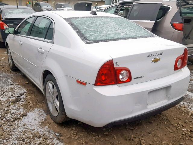 1G1ZA5E05CF394258 - 2012 CHEVROLET MALIBU LS 白色 照片 3