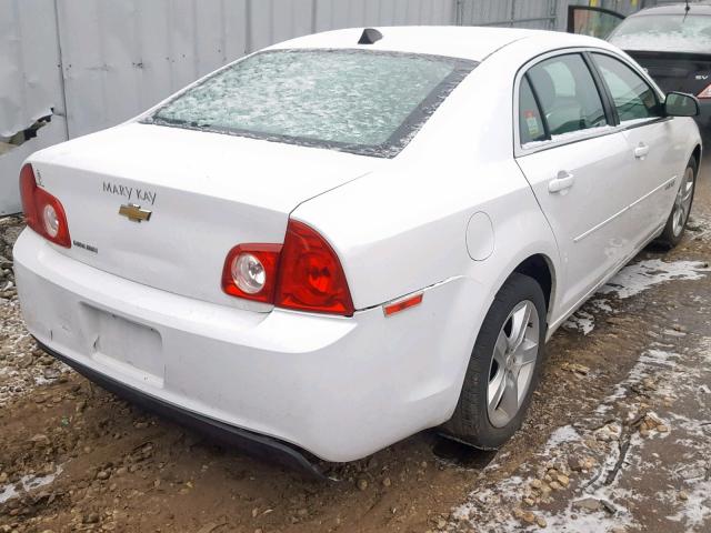 1G1ZA5E05CF394258 - 2012 CHEVROLET MALIBU LS 白色 照片 4