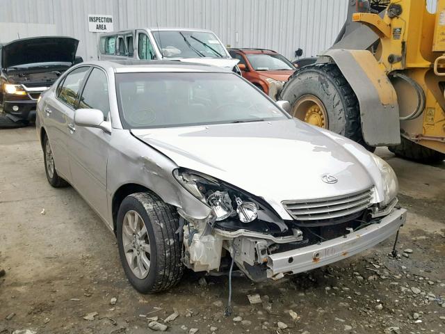 JTHBF30G030139456 - 2003 LEXUS ES 300 SILVER photo 1