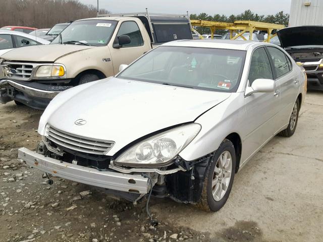 JTHBF30G030139456 - 2003 LEXUS ES 300 SILVER photo 2