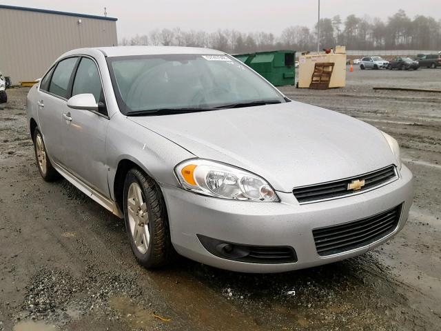 2G1WC57M491160660 - 2009 CHEVROLET IMPALA 2LT SILVER photo 1