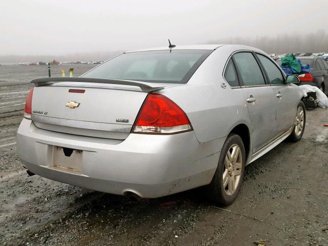 2G1WC57M491160660 - 2009 CHEVROLET IMPALA 2LT SILVER photo 4